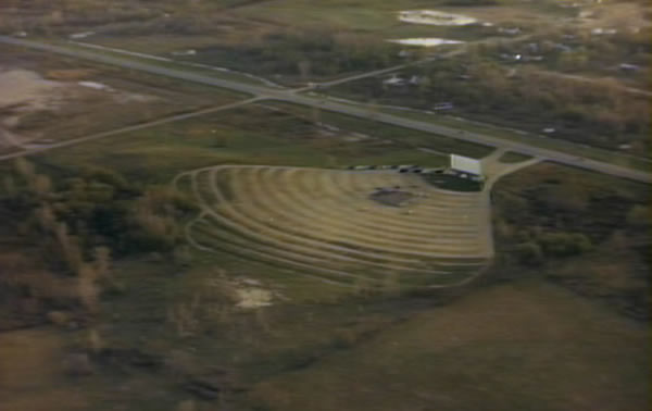 Northside Drive-In Theatre - Old Aerial From Carl Easlick